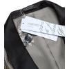 imageCOOFANDY Mens Floral Tuxedo Jacket Luxury Embroidered Wedding Blazer Dress Suit for Party DinnerGrey