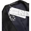 imageCOOFANDY Mens Floral Tuxedo Jacket Luxury Embroidered Wedding Blazer Dress Suit for Party DinnerNavy Blue