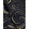 imageCOOFANDY Mens Floral Tuxedo Jacket Luxury Embroidered Wedding Blazer Dress Suit for Party DinnerNavy Blue