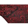 imageCOOFANDY Mens Floral Tuxedo Jacket Luxury Embroidered Wedding Blazer Dress Suit for Party DinnerWine Red