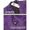 imageCOOFANDY Mens Floral Tuxedo Jacket Paisley Notch Lapel Stylish Suit Blazer Jacket for Wedding Dinner Prom Party