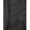 imageCOOFANDY Mens Floral Tuxedo Suit Jacket Slim Fit Dinner Jacket Party Prom Wedding Blazer JacketsBlack Paisley Pattern Jacquard 