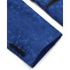 imageCOOFANDY Mens Floral Tuxedo Suit Jacket Slim Fit Dinner Jacket Party Prom Wedding Blazer JacketsBlue Jacquard 