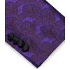 imageCOOFANDY Mens Floral Tuxedo Suit Jacket Slim Fit Dinner Jacket Party Prom Wedding Blazer JacketsPurple