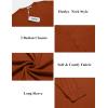 imageCOOFANDY Mens Henley Shirts Long Sleeve Button TShirt Lightweight Fashion Casual Pullover ShirtCaramel