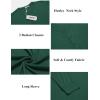 imageCOOFANDY Mens Henley Shirts Long Sleeve Button TShirt Lightweight Fashion Casual Pullover ShirtGreen