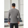 imageCOOFANDY Mens Henley Shirts Long Sleeve Casual Button Shirts Fashion Lightweight Pullover ShirtsGrey