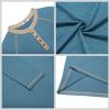 imageCOOFANDY Mens Henley Shirts Long Sleeve Casual Button V Neck TShirt Lightweight Fashion Pullover ShirtsHeather Blue