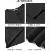 imageCOOFANDY Mens Henley Shirts Long Sleeve Casual Pullover Shirt Fashion Button TShirtBlack