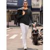 imageCOOFANDY Mens Henley Shirts Long Sleeve Casual Pullover TShirt Fashion Basic Button ShirtstAblack