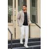 imageCOOFANDY Mens Henley Shirts Long Sleeve Casual Pullover TShirt Fashion Basic Button ShirtstAblack