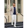 imageCOOFANDY Mens Henley Shirts Long Sleeve Casual Pullover TShirt Fashion Basic Button ShirtstNavy Blue