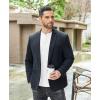 imageCOOFANDY Mens Henley TShirts Long Sleeve Pullover Shirt Casual Heavyweight Button Shirts Basic TeesWhite