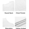 imageCOOFANDY Mens Knit Tank Tops Casual Sleeveless T Shirts Beach Tank Shirts with PocketWhite