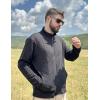 imageCOOFANDY Mens Lightweight Varsity Jacket Casual Bomber Jackets Waffle Zip Up Coat with PocketBlack