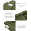 imageCOOFANDY Mens Linen Sets 2 Piece Beach Outfits Lace Up Hippie Tank Tops Summer Casual Sleeveless Shirts Matching Shorts SetArmy Green