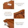 imageCOOFANDY Mens Linen Sets 2 Piece Beach Outfits Lace Up Hippie Tank Tops Summer Casual Sleeveless Shirts Matching Shorts SetOrange
