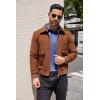 imageCOOFANDY Mens Long Sleeve Polo Shirt Casual Dress Button Polo T Shirt with Pocket Basic Lightweight Collared Golf ShirtBlue