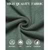 imageCOOFANDY Mens Long Sleeve Polo Shirts Classic Casual Button Polo Tee Lightweight Collared Golf ShirtDark Army Green