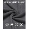 imageCOOFANDY Mens Long Sleeve Polo Shirts Classic Casual Button Polo Tee Lightweight Collared Golf ShirtDark Grey