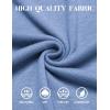imageCOOFANDY Mens Long Sleeve Polo Shirts Classic Casual Button Polo Tee Lightweight Collared Golf ShirtLight Blue