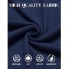 imageCOOFANDY Mens Long Sleeve Polo Shirts Classic Casual Button Polo Tee Lightweight Collared Golf ShirtNavy Blue