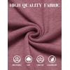 imageCOOFANDY Mens Long Sleeve Polo Shirts Classic Casual Button Polo Tee Lightweight Collared Golf ShirtWine Red