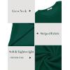 imageCOOFANDY Mens Long Sleeve Shirts Thermal TShirt Slim Fit Crewneck Sweater Knitted Pullover ShirtGreen