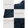 imageCOOFANDY Mens Long Sleeve Shirts Thermal TShirt Slim Fit Crewneck Sweater Knitted Pullover ShirtNavy