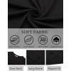 imageCOOFANDY Mens Long Sleeve T Shirts Crew Neck Casual Basic Tee Shirt Lightweight Pullover Shirts1 Packblack