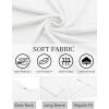 imageCOOFANDY Mens Long Sleeve T Shirts Crew Neck Casual Basic Tee Shirt Lightweight Pullover Shirts1 Packwhite