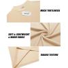 imageCOOFANDY Mens Mock Turtleneck Long Sleeve Shirts Slim Fit Basic TShirt Lightweight Ribbed Pullover Sweater1 Packbeige