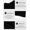imageCOOFANDY Mens Muscle T Shirts Stretch Short Sleeve V Neck Bodybuilding Workout Tee Shirts Ribbed Knit Shirt01black