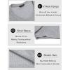 imageCOOFANDY Mens Muscle T Shirts Stretch Short Sleeve V Neck Bodybuilding Workout Tee Shirts Ribbed Knit ShirtGrey