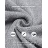 imageCOOFANDY Mens Muscle T Shirts Stretch Short Sleeve V Neck Bodybuilding Workout Tee Shirts Ribbed Knit ShirtGrey
