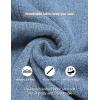 imageCOOFANDY Mens Muscle T Shirts Stretch Short Sleeve V Neck Bodybuilding Workout Tee Shirts Ribbed Knit ShirtLight Blue
