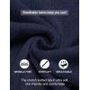 imageCOOFANDY Mens Muscle T Shirts Stretch Short Sleeve V Neck Bodybuilding Workout Tee Shirts Ribbed Knit ShirtNavy Blue