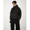 imageCOOFANDY Mens Packable Puffer Jacket Lightweight Hooded Insulated Winter Coat Windproof Zipper Down JacketBlack