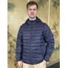 imageCOOFANDY Mens Packable Puffer Jacket Lightweight Hooded Insulated Winter Coat Windproof Zipper Down JacketNavy Blue