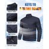 imageCOOFANDY Mens Puffer Jacket Packable Lightweight Jackets Winter Coat Windproof Zipper Down JacketNavy Blue