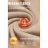 imageCOOFANDY Mens Quarter Zip Pullover Long Sleeve Mock Turtleneck Sweatshirts Thermal Workout Golf Polo ShirtKhaki