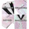 imageCOOFANDY Mens Sequin Blazer Tuxedo Party Prom Wedding Tuxedo One Button JacketPink