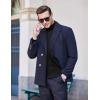 imageCOOFANDY Mens Slim Fit Basic Turtleneck Long Sleeve Lightweight Pullover Sweaters Casual Knitted TopsAll Black