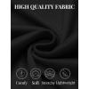imageCOOFANDY Mens Slim Fit Basic Turtleneck Long Sleeve Lightweight Pullover Sweaters Casual Knitted TopsAll Black