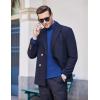 imageCOOFANDY Mens Slim Fit Basic Turtleneck Long Sleeve Lightweight Pullover Sweaters Casual Knitted TopsBlue
