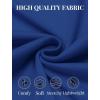 imageCOOFANDY Mens Slim Fit Basic Turtleneck Long Sleeve Lightweight Pullover Sweaters Casual Knitted TopsBlue