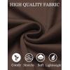 imageCOOFANDY Mens Slim Fit Basic Turtleneck Long Sleeve Lightweight Pullover Sweaters Casual Knitted TopsBrown