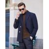 imageCOOFANDY Mens Slim Fit Basic Turtleneck Long Sleeve Lightweight Pullover Sweaters Casual Knitted TopsBrown