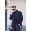 imageCOOFANDY Mens Slim Fit Basic Turtleneck Long Sleeve Lightweight Pullover Sweaters Casual Knitted TopsDark Blue