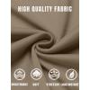 imageCOOFANDY Mens Slim Fit Basic Turtleneck Long Sleeve Lightweight Pullover Sweaters Casual Knitted TopsDull Brown